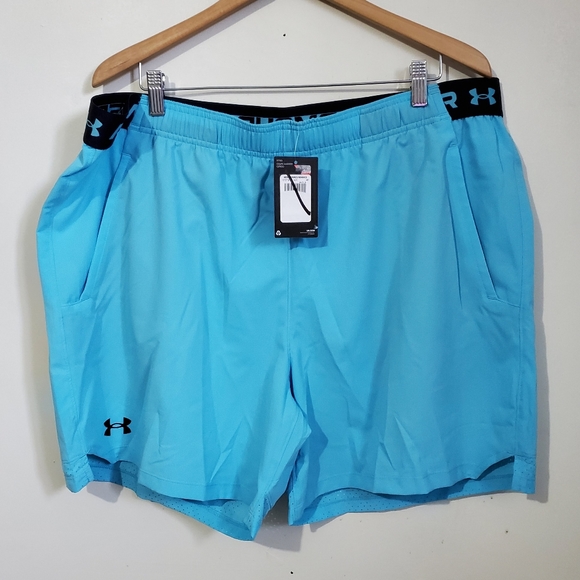 UNDER ARMOUR Men's XXL NWT Vanish Lightweight Fitted Unlined 6.5" Training Short - Picture 2 of 14